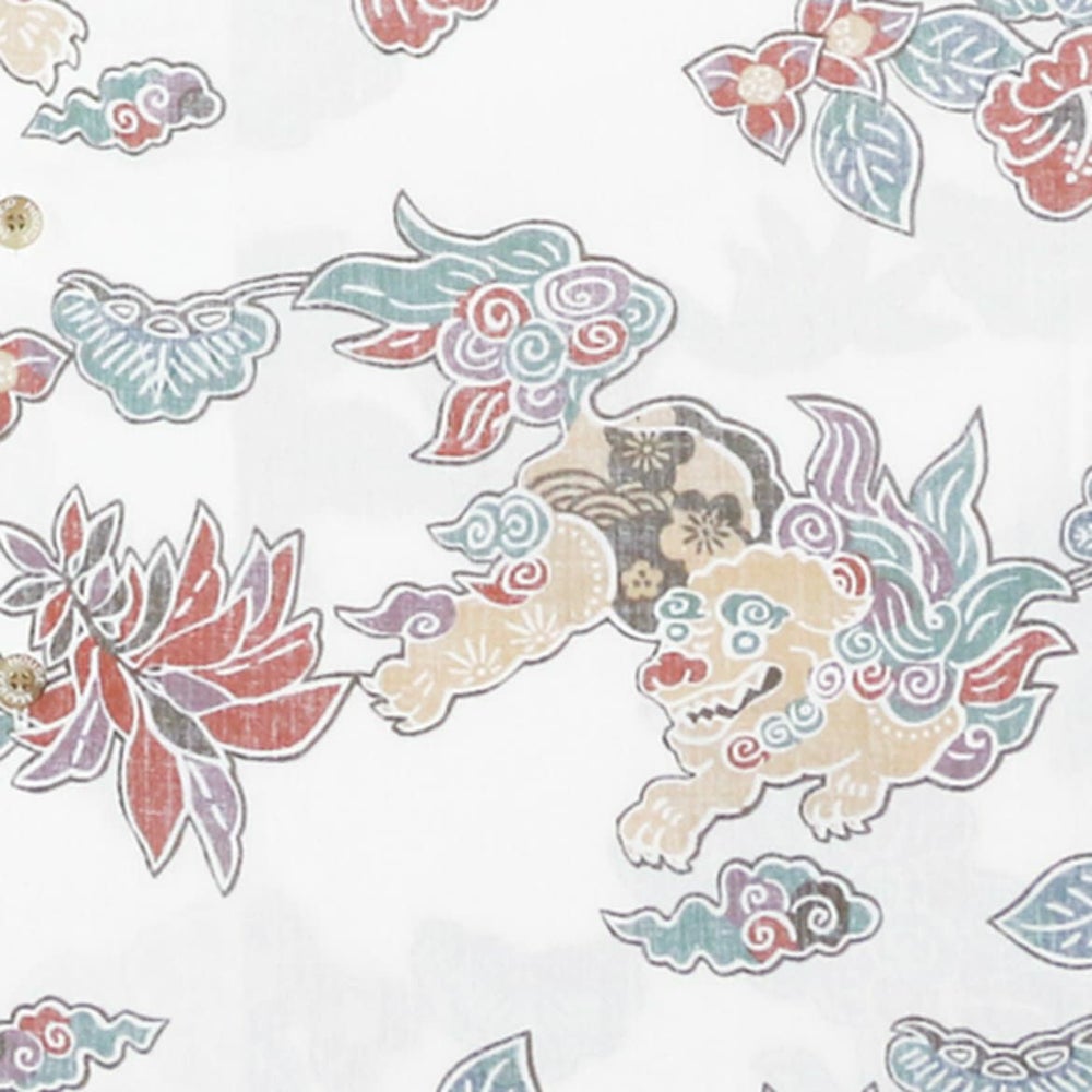 かりゆしウェア平置き画像（デザイン確認）