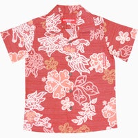 かりゆしウェア平置き画像（レッド）