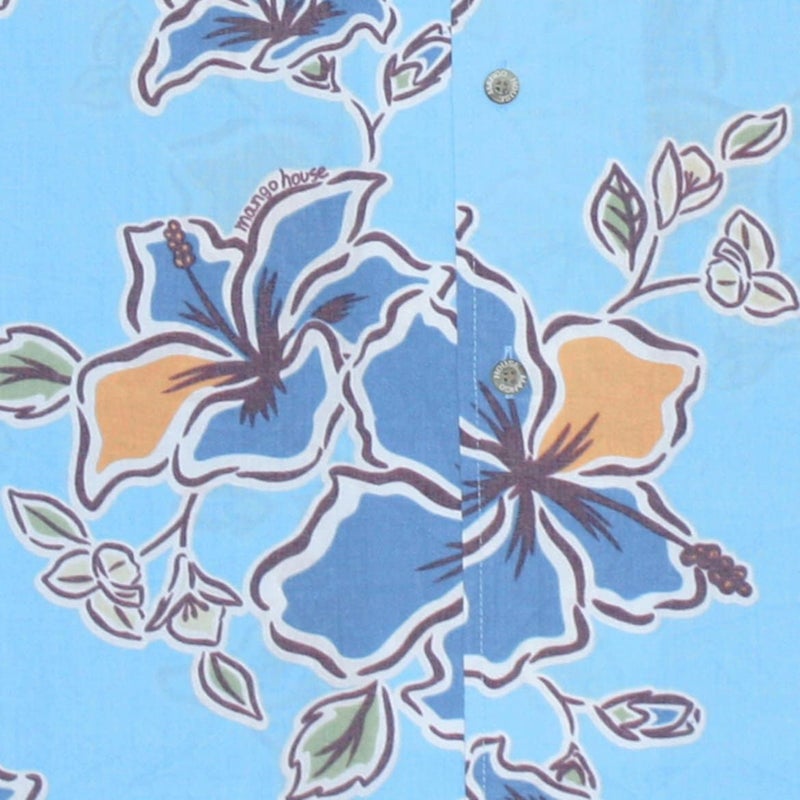 かりゆしウェア平置き画像（生地感確認）