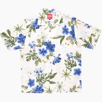 かりゆしウェア平置き画像（かりゆしウェア平置き画像（かりゆしウェア平置き画像（オフかりゆしウェア平置き画像（ブルー））））