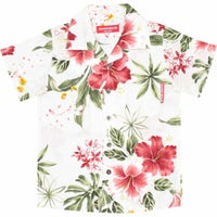 かりゆしウェア平置き画像（ライトかりゆしウェア平置き画像（ブルー））