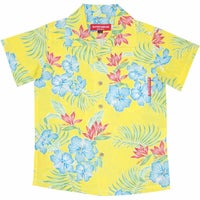 かりゆしウェア平置き画像（イエロー）