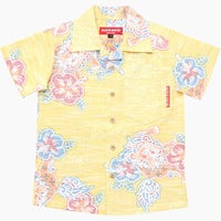 かりゆしウェア平置き画像（レッド）