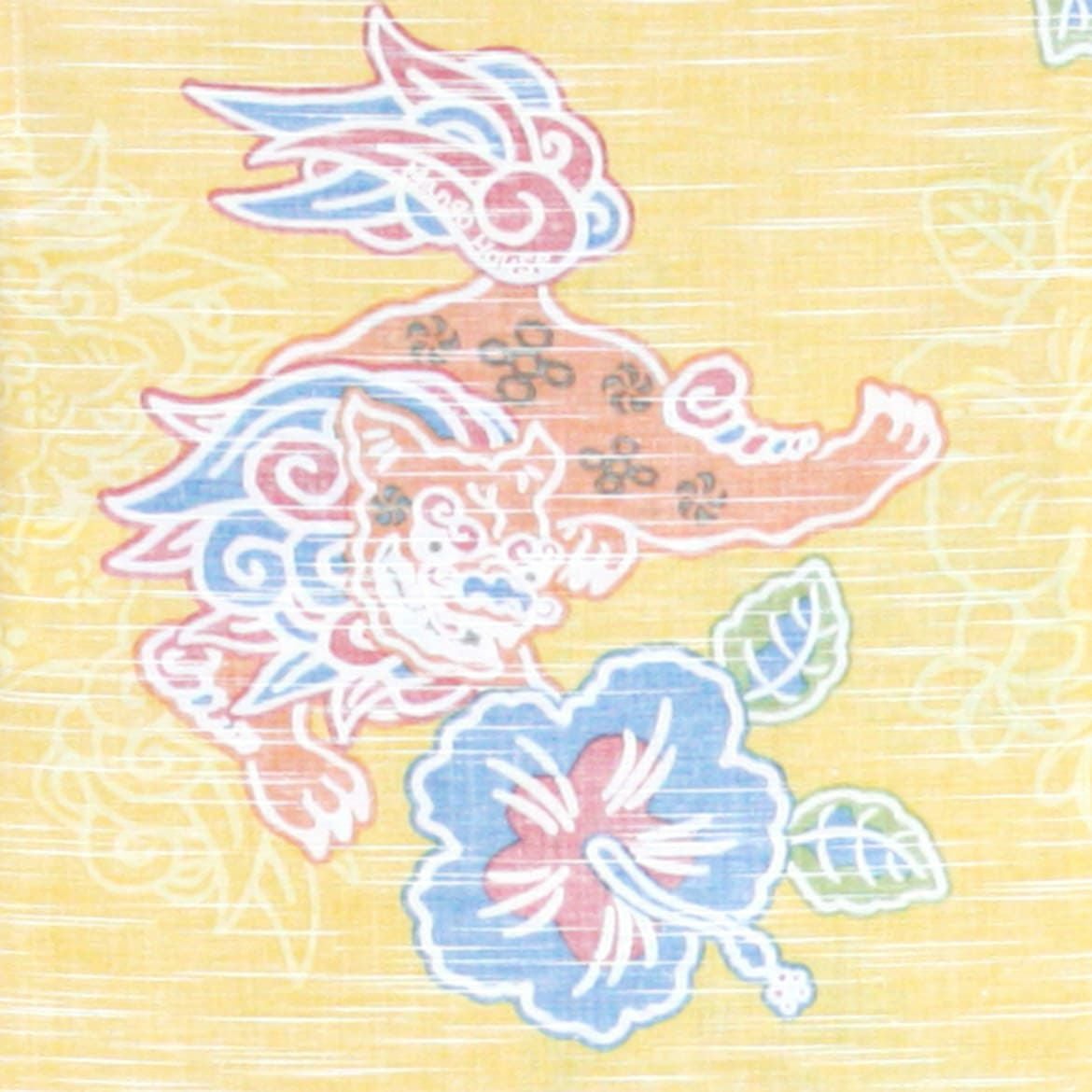 かりゆしウェア平置き画像（デザイン確認）