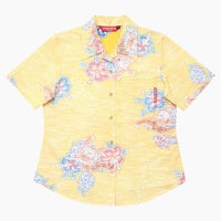 かりゆしウェア平置き画像（イエロー）