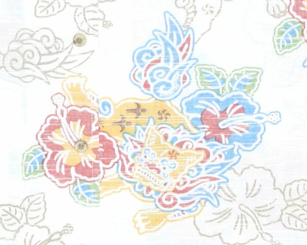 かりゆしウェア平置き画像（デザイン確認）
