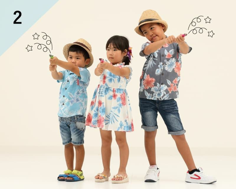 おそろいコーディネート