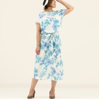 かりゆしウェア平置き画像（かりゆしウェア平置き画像（かりゆしウェア平置き画像（オフかりゆしウェア平置き画像（ブルー））））