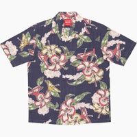 かりゆしウェア平置き画像（ネイビー）