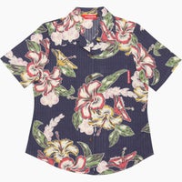 かりゆしウェア平置き画像（ネイビー）