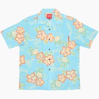 かりゆしウェア平置き画像（ライトかりゆしウェア平置き画像（ブルー））