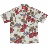 かりゆしウェア平置き画像（アイボリー）