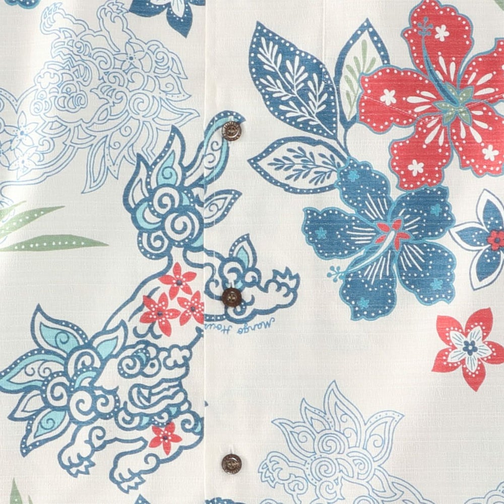 かりゆしウェア平置き画像（デザイン確認）