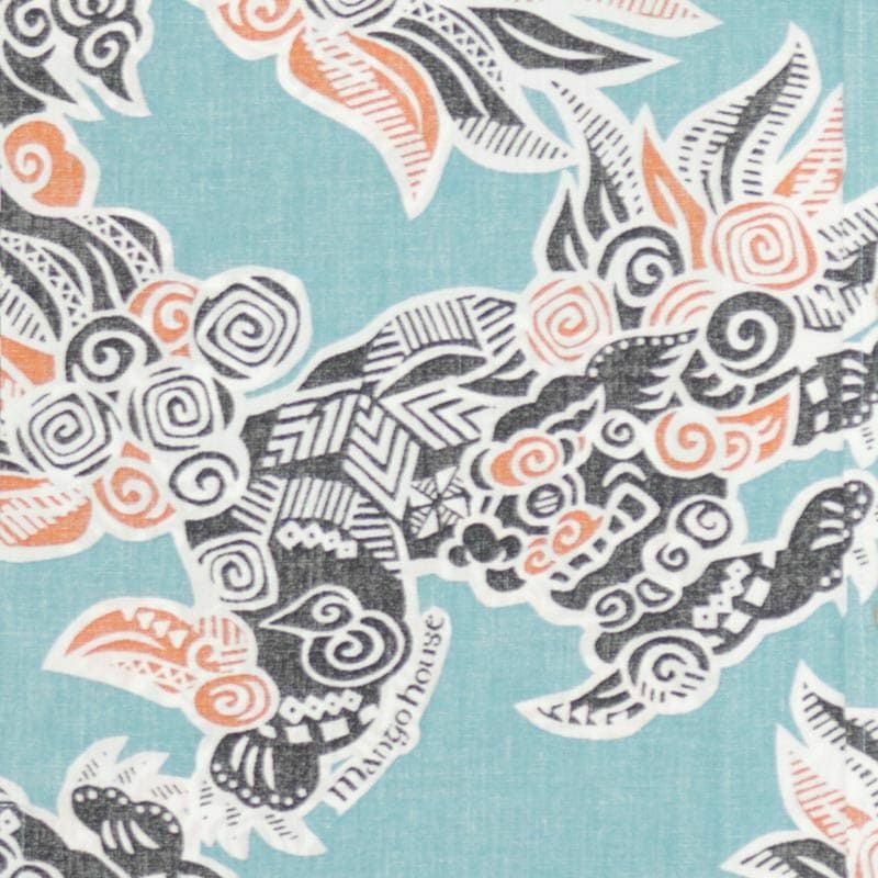 かりゆしウェア平置き画像（デザイン確認）