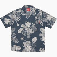 かりゆしウェア平置き画像（ネイビー）