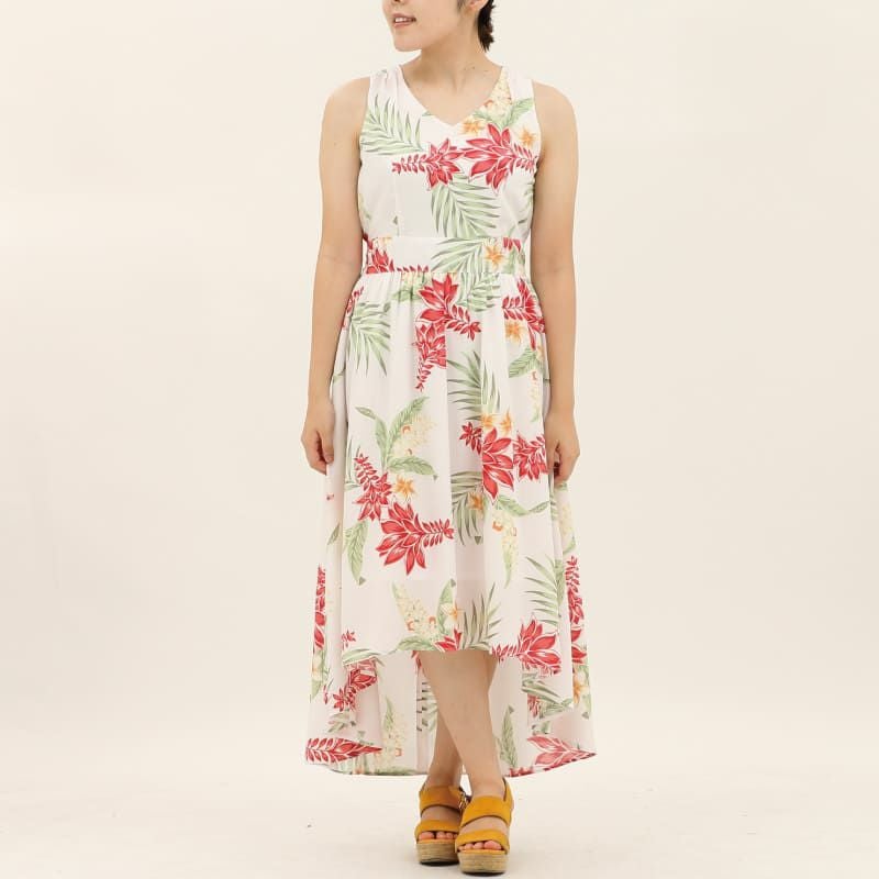 かりゆしウェア平置き画像（アイボリー）