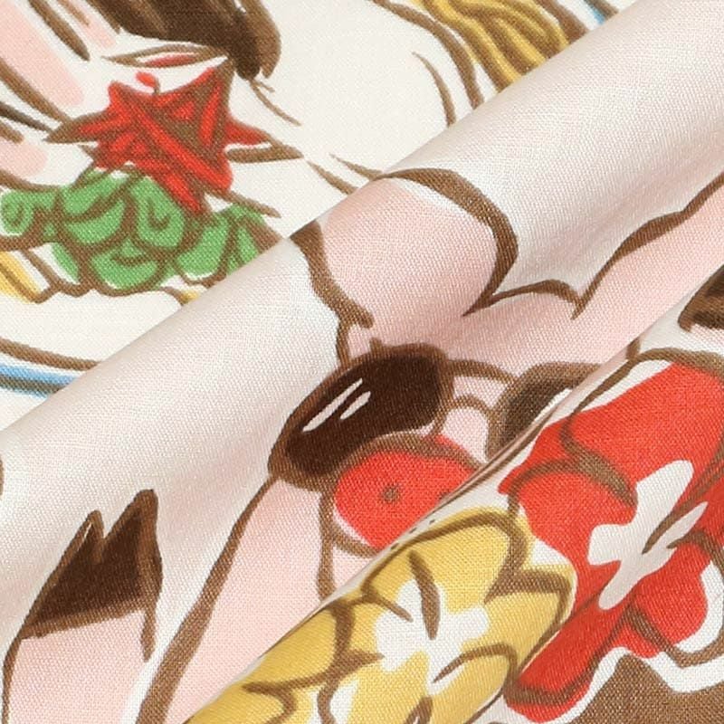 かりゆしウェア平置き画像（生地感確認）