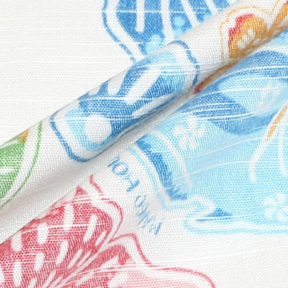 かりゆしウェア平置き画像（生地感確認）