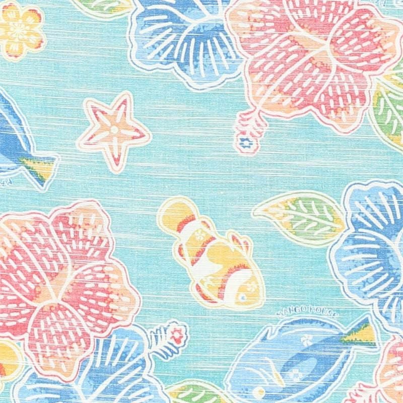 かりゆしウェア平置き画像（デザイン確認）