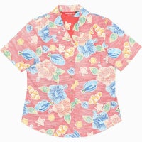 かりゆしウェア平置き画像（レッド）