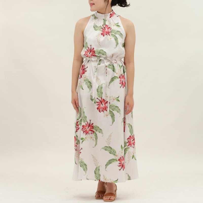 かりゆしウェア平置き画像（オフかりゆしウェア平置き画像（レッド））