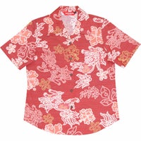 かりゆしウェア平置き画像（レッド）