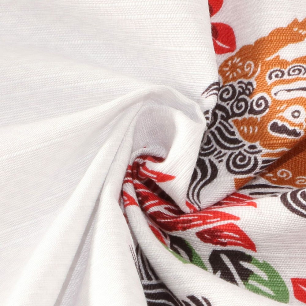 かりゆしウェア平置き画像（生地確認）