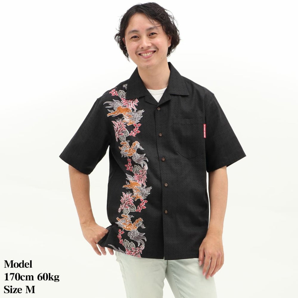 かりゆしウェア　モデル着用画像