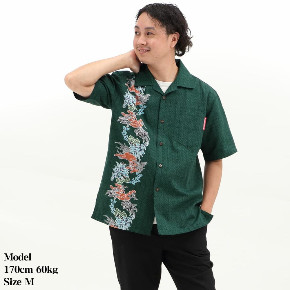 かりゆしウェア　モデル着用画像