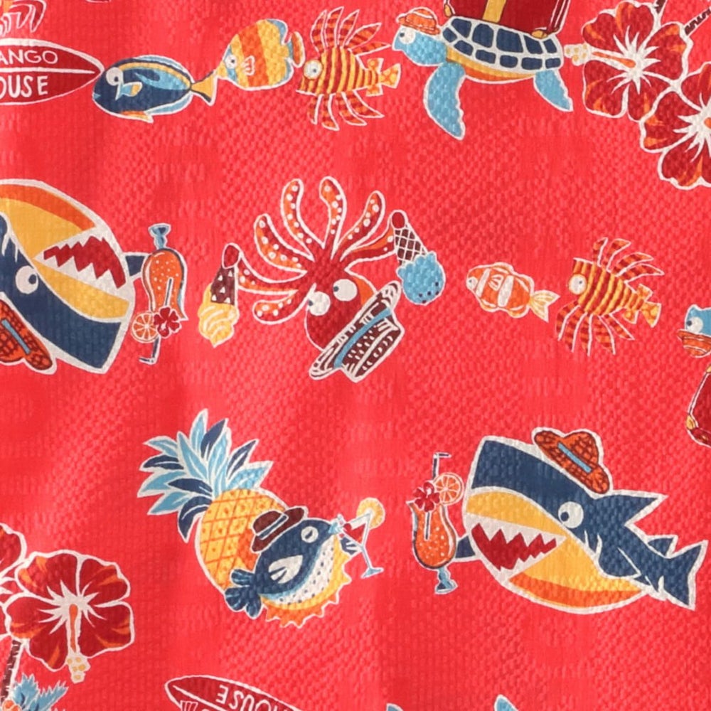 かりゆしウェア平置き画像（デザイン確認）