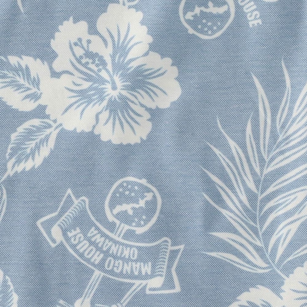 かりゆしウェア平置き画像（デザイン確認）