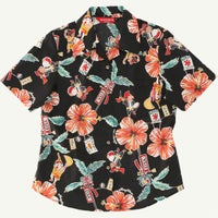 かりゆしウェア平置き画像（ブラック）