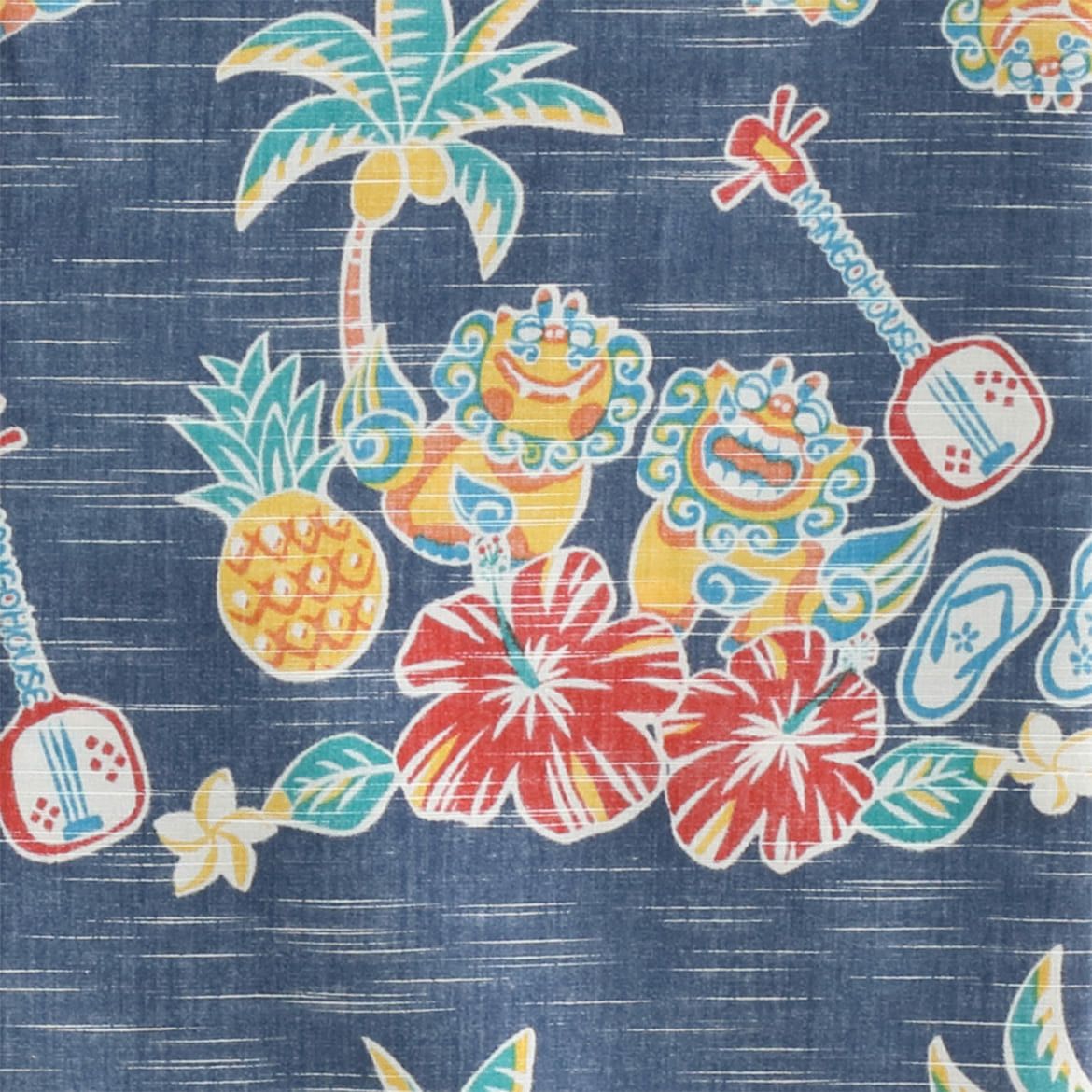 かりゆしウェア平置き画像（デザイン確認）