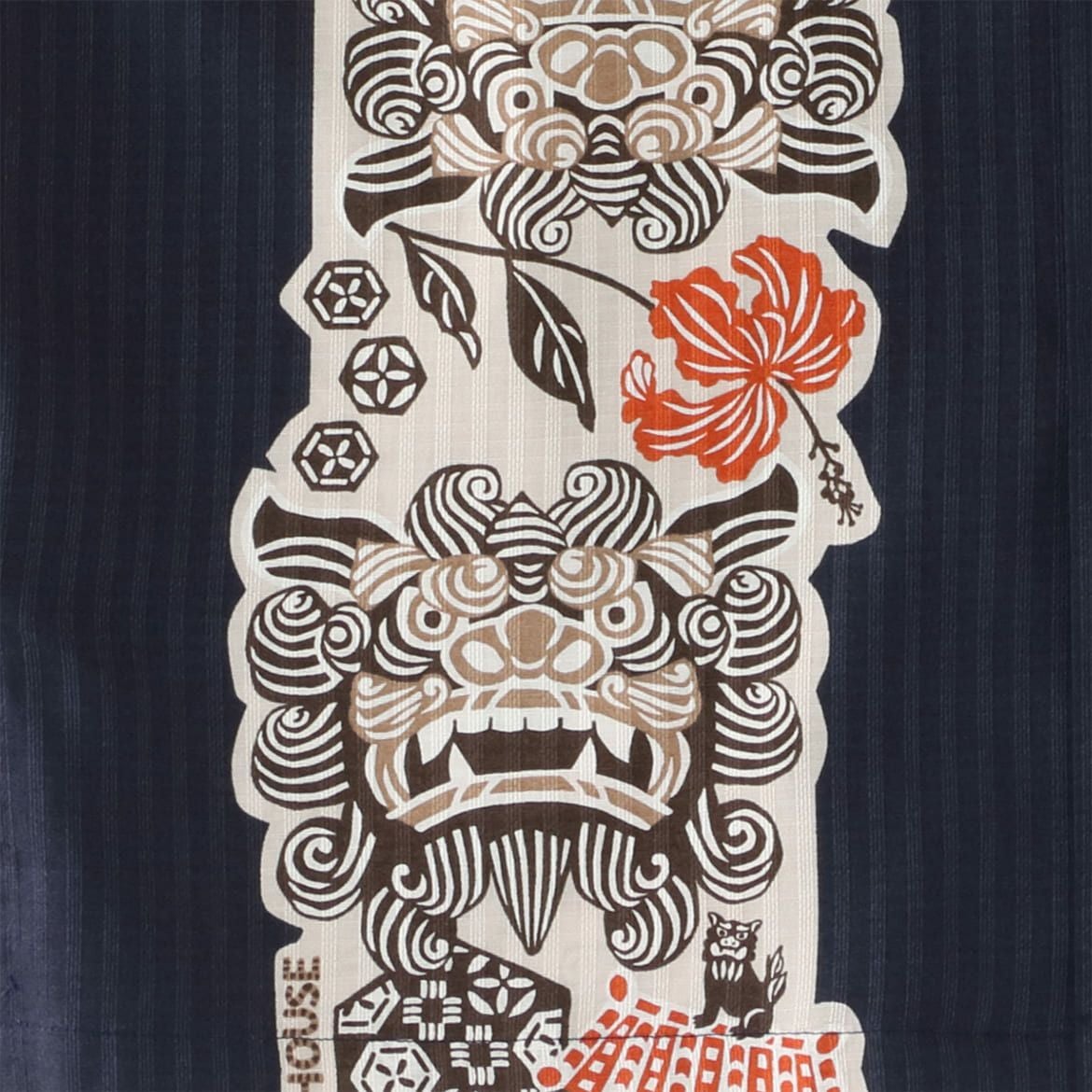 かりゆしウェア平置き画像（デザイン確認）