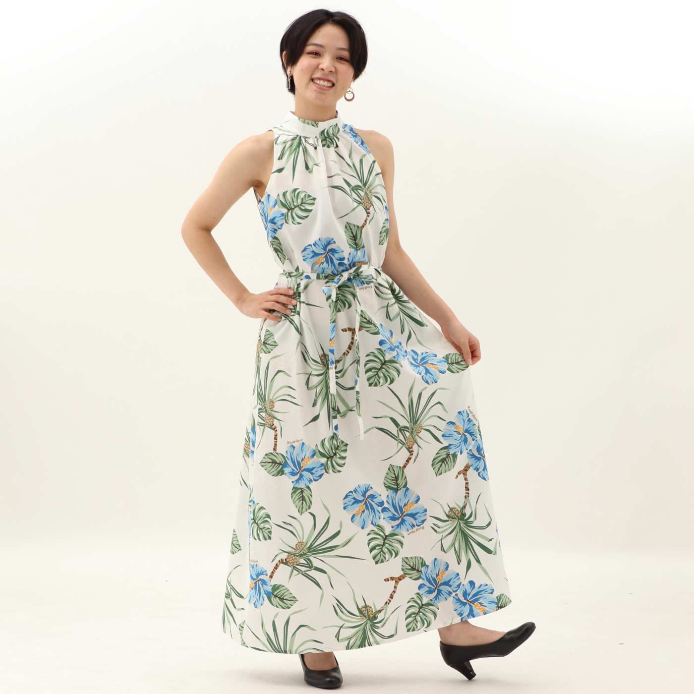 かりゆしウェア　モデル着用画像