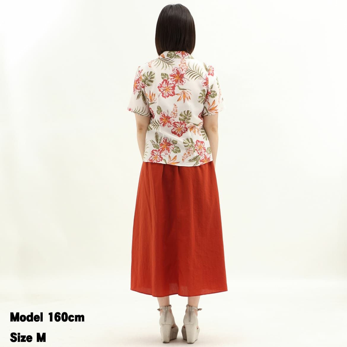 かりゆしウェアモデル着用