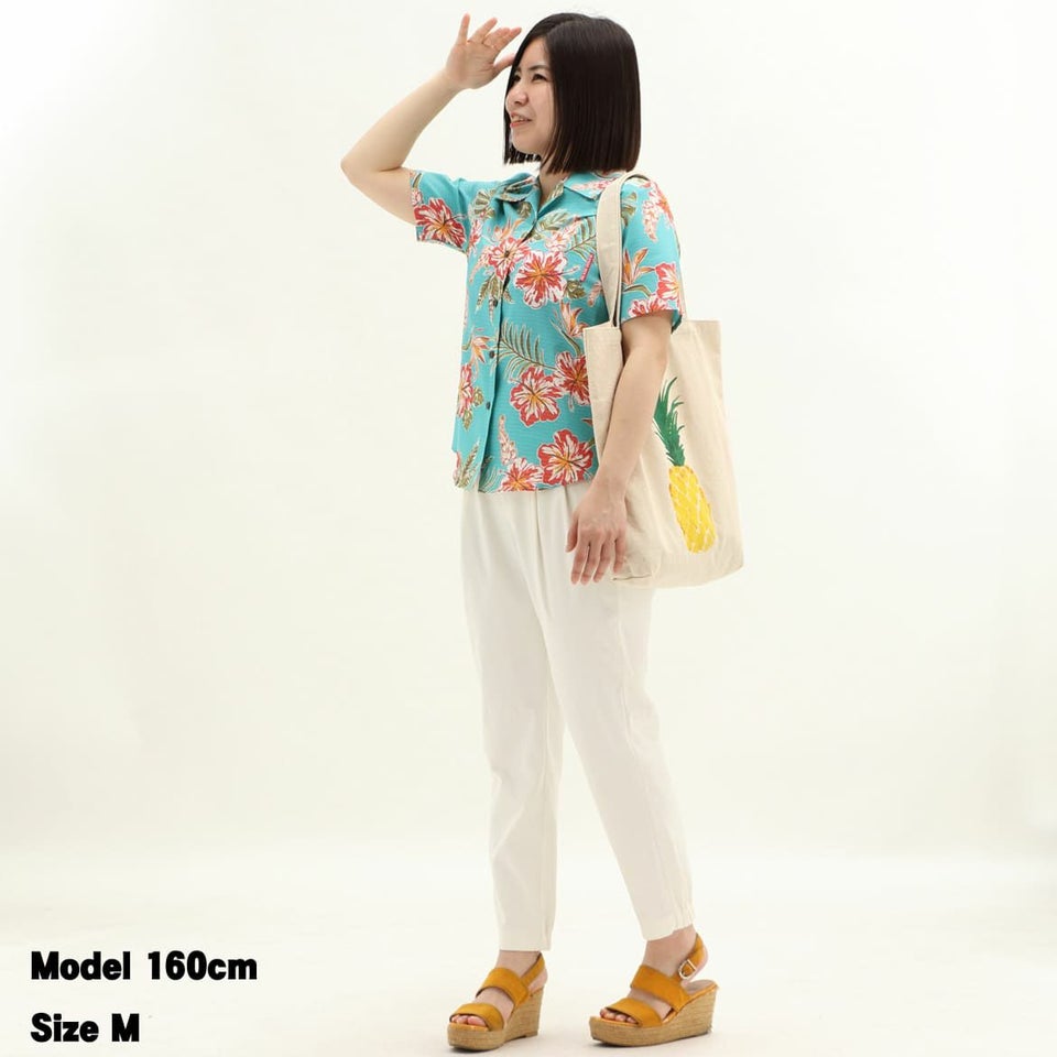 かりゆしウェアモデル着用