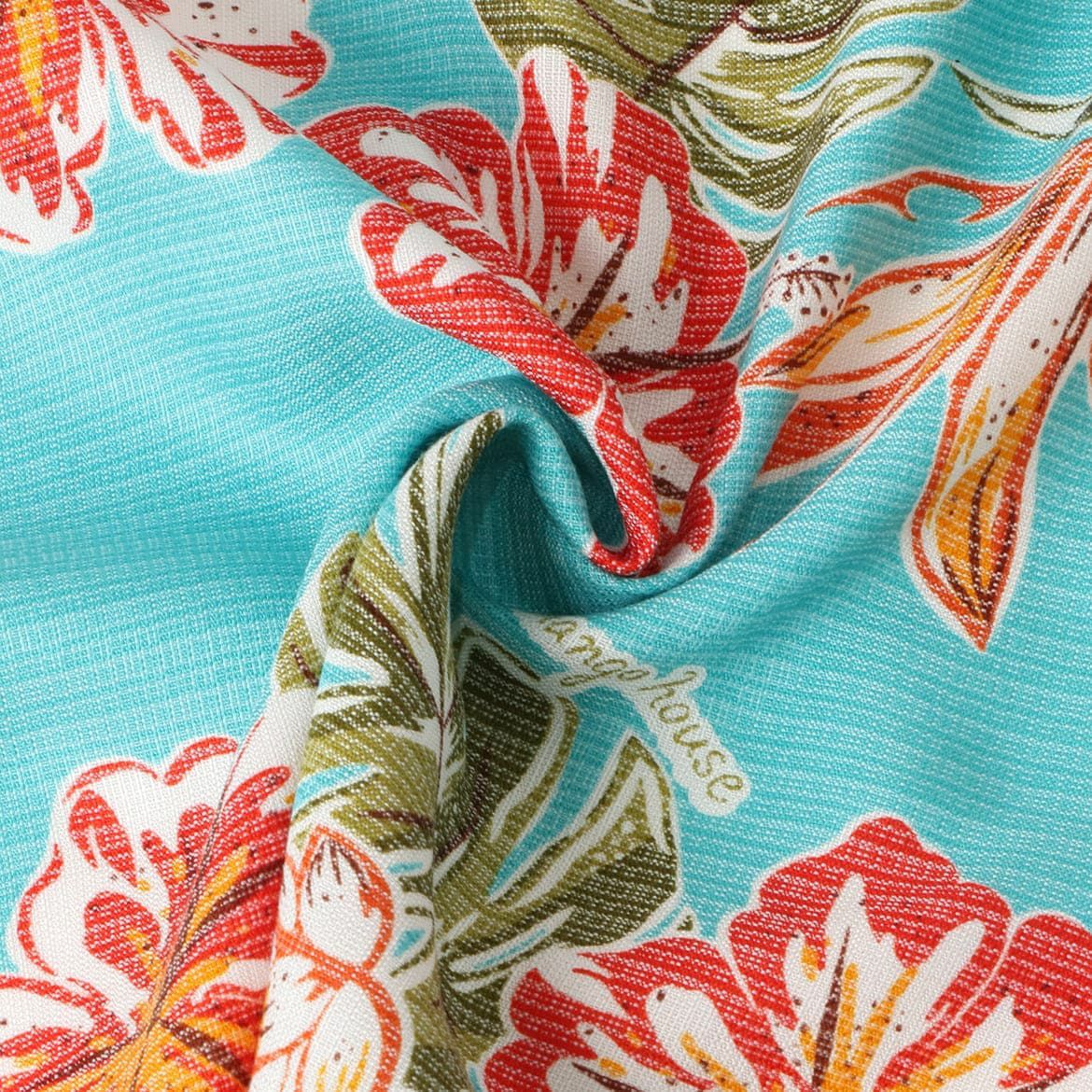 かりゆしウェア平置き画像（生地感確認）