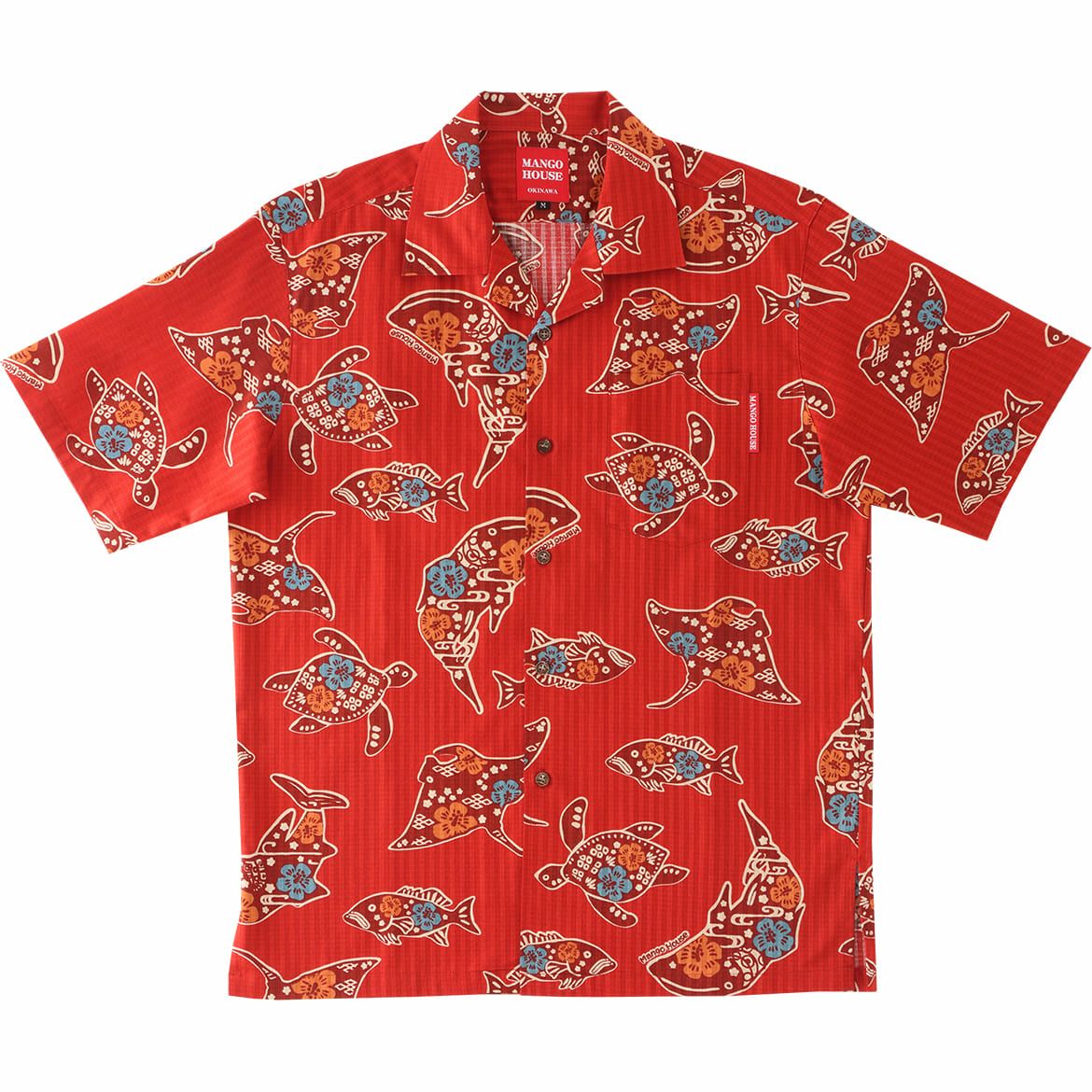 かりゆしウェア　サムネイル画像　（レッド）