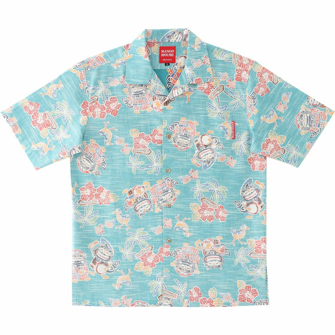 かりゆしウェア　サムネイル画像　ライトブルー