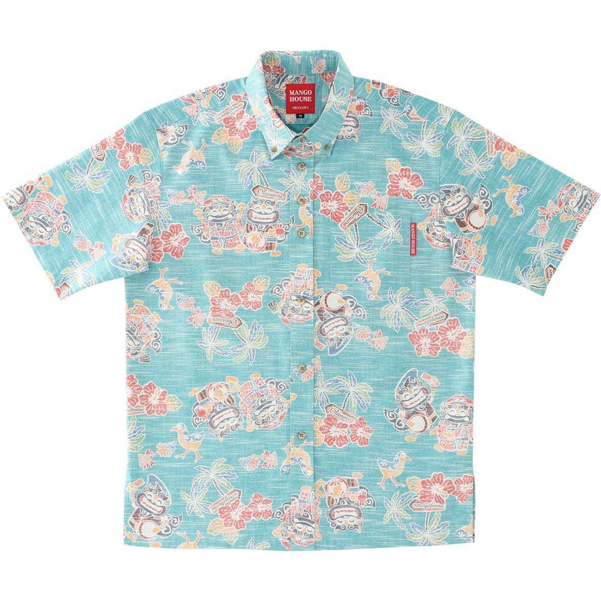 かりゆしウェア　サムネイル画像　ライトブルー