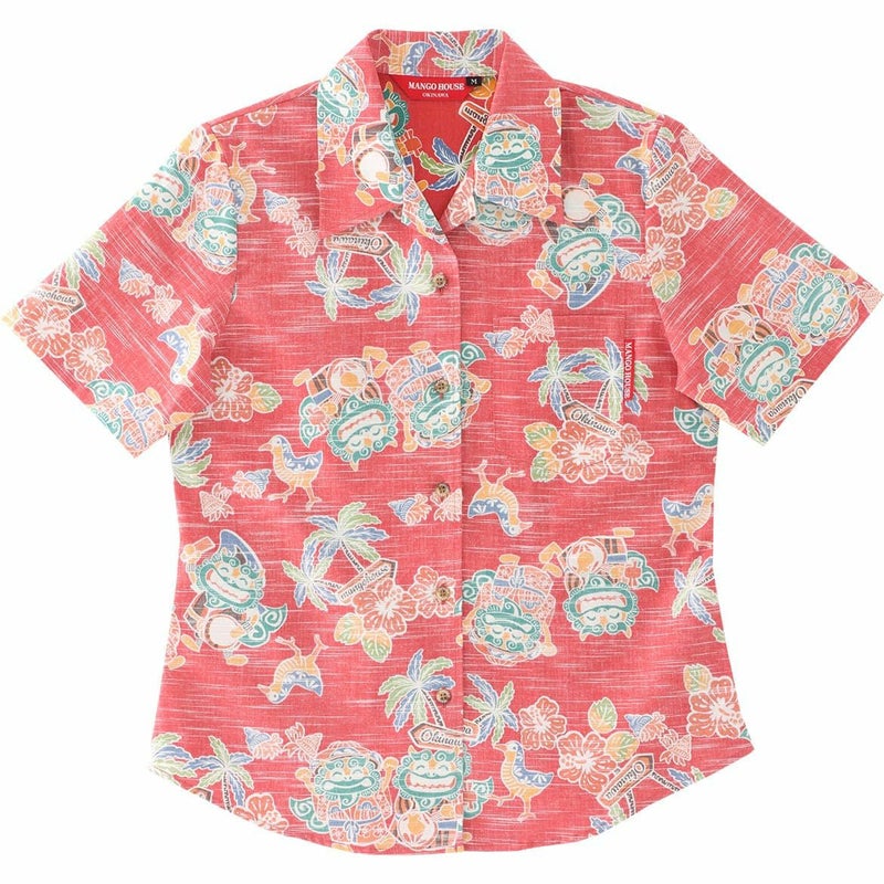 かりゆしウェア　サムネイル画像　レッド