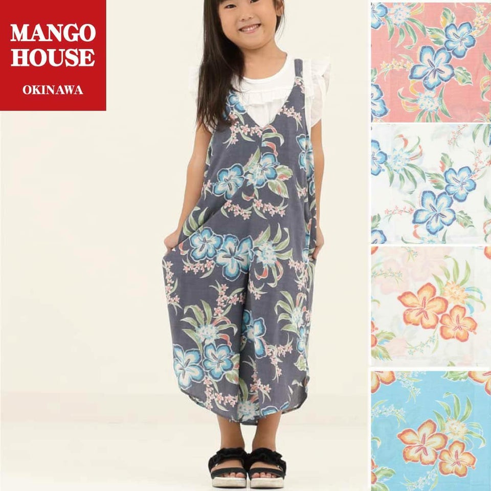 かりゆしウェア　キッズ　ワンピース