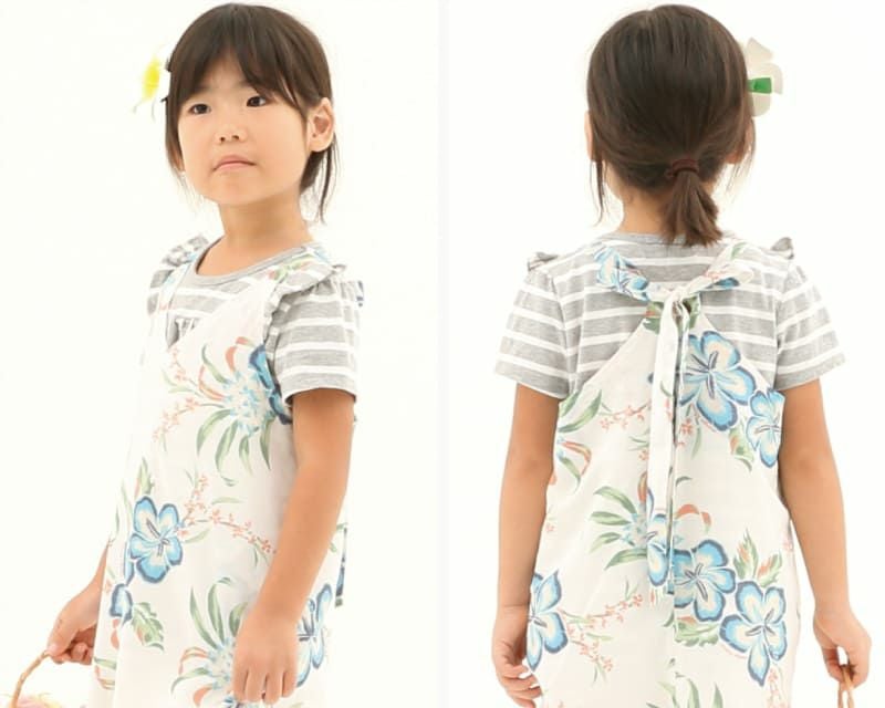 かりゆしウェア　キッズ　ワンピース