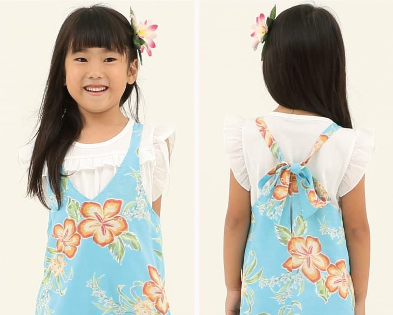 かりゆしウェア　キッズ　ワンピース