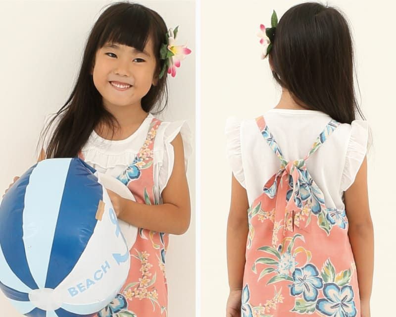かりゆしウェア　キッズ　ワンピース