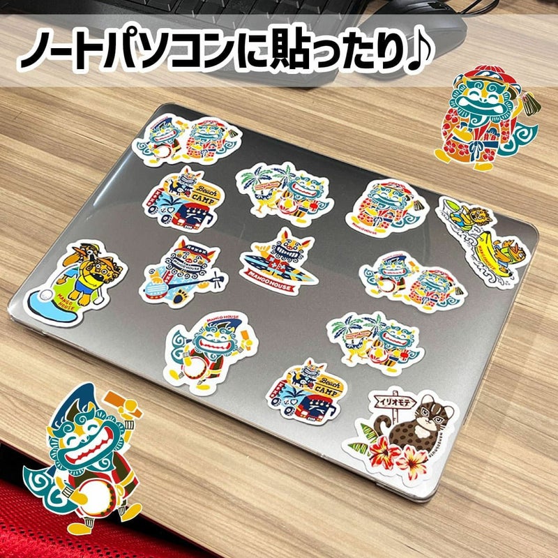 指なめイリオモテヤマネコ・ミニステッカー