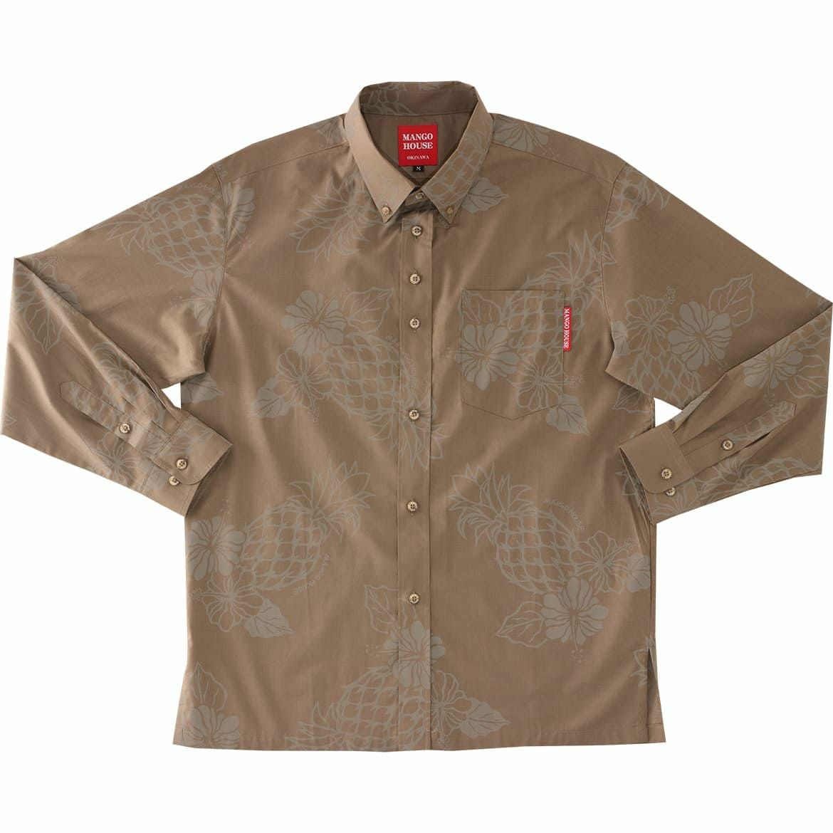 かりゆしウェア　長袖サムネイル画像