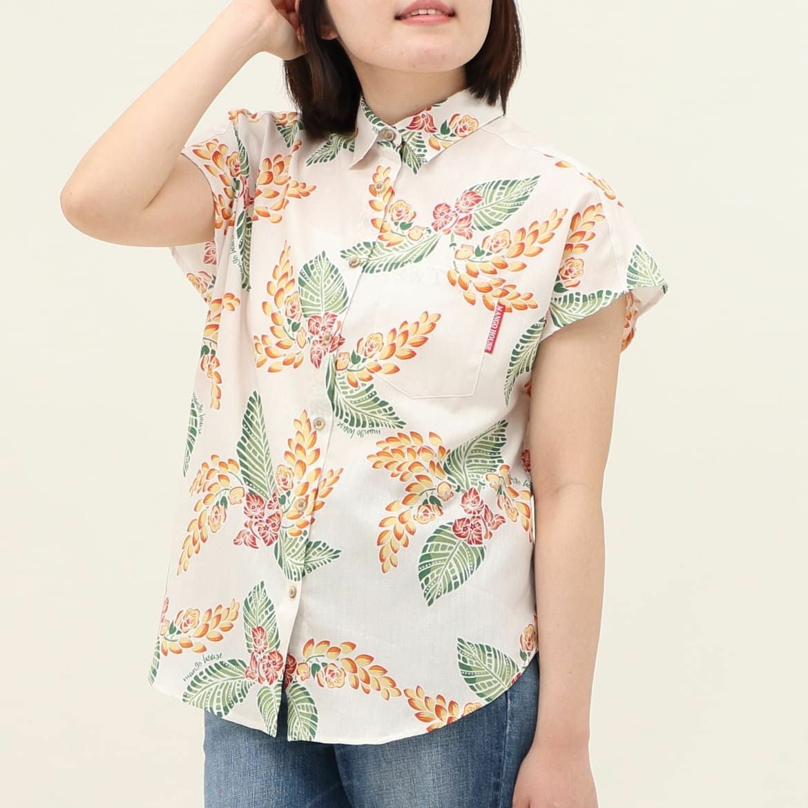 かりゆしウェア　サムネイル画像　アイボリー