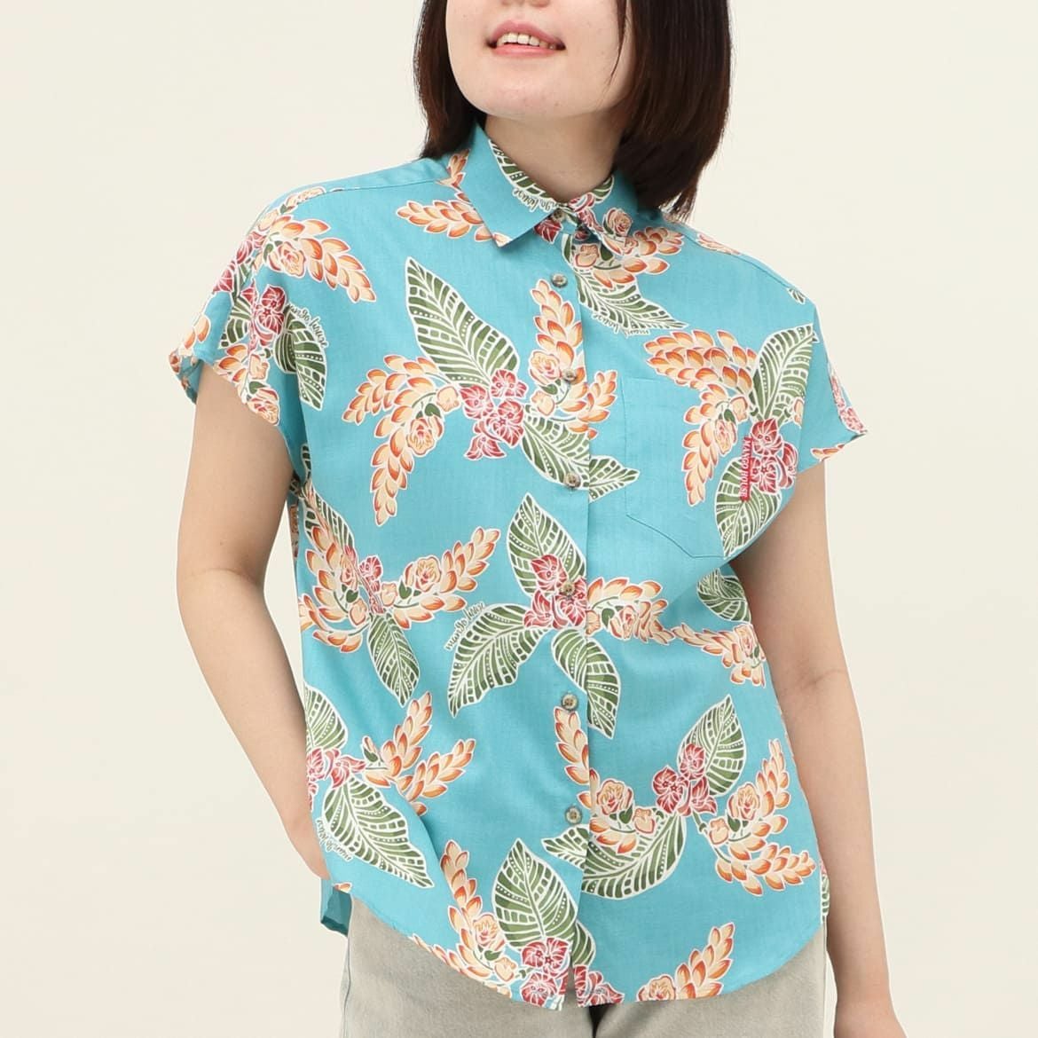 かりゆしウェア　サムネイル画像　ライトブルー